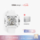CIGA Design[七夕禮物]璽佳機械表陶瓷版 姬械·皎 陶瓷 聯(lián)名款手表送女友