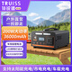 特銳鍶（TRUISS）戶外移動(dòng)電源220V輕巧戶外電池200W大功率3.6萬毫安野餐擺攤停電應(yīng)急便攜電源備用電源電站