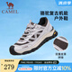 駱駝（CAMEL）戶外運動鞋休閑鞋復古緩震厚底登山徒步男鞋子 G13A342139T月石灰/檀褐 四季款 42