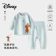 迪士尼兒童睡衣寶寶純棉嬰兒衣服春秋季內衣男女套裝貼身 胸印影子 80