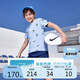 NIKE3BRAND 耐克吸濕透氣短T+短褲2件套25年夏季男女童滿印彈力套裝