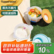 特百惠（Tupperware）微波460ml水晶湯碗可加熱學生上班族便攜露營野餐飯盒單個裝橙色