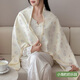 婧麒（JOYNCLEON）純棉月子披肩長(cháng)款產(chǎn)后夏斗篷防風(fēng)孕婦哺乳護肩頸椎坎肩空調房 小海豹的樂(lè )園 均碼