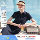 哈吉斯（HAZZYS）女裝 2025夏季新款女士【PHIZ系列】寬松下擺POLO連衣裙女 藏青色NV (160/84A 38) M