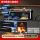長(cháng)城柴火灶集成灶農村新型無(wú)煙家用新式多功能燒柴爐灶農家樂(lè )油煙機柴火灶蒸烤箱消毒柜一體機新款灶臺 1.5米無(wú)煙柴火灶+燃氣灶+160L碗柜+油煙機 天然氣12T