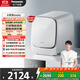 松下1公斤滾筒小歡洗mate【吳磊同款】內(nèi)衣褲洗衣機(jī)迷你洗烘一體全自動?jì)胪春娓沙鼿PV血漬除菌螨智投 XQG10-AD150