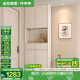 全友家居現(xiàn)代簡約門口封閉鞋柜入戶玄關(guān)柜家具家用靠墻收納儲物置物柜 奶白|二門加高鞋柜