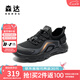 森達(dá)七夕健步鞋男鞋2025秋新款商場(chǎng)同款戶(hù)外運(yùn)動(dòng)鞋跑步休閑鞋1YQ01CM5 黑色灰 41