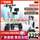 威爾杰迪老人帶靠背電動(dòng)代步車(chē)48v大功率折疊電動(dòng)車(chē)便攜小型輕便迷你旅游 深灰色48V/450W（大號(hào)）帶后背款