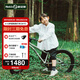 Nabiis那貝斯兒童自行車超輕鋁合金3-6-12-15歲男女孩學(xué)生單車98%免安裝 20寸標(biāo)準(zhǔn)版|拉絲銀115-145CM