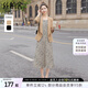 絲柏舍優(yōu)雅套裝2025春夏新款女氣質(zhì)西裝外套搭連衣裙兩件套