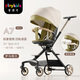 playkids普洛可A7嬰兒推車(chē)遛娃神器0-6歲用折疊可坐可躺帶減震輕便高景觀(guān) 【2026新款推薦】A7MAX羅馬假日-送餐盤(pán)