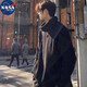nasawassup黑色高領(lǐng)毛衣男冬季日系慵懶復古寬松針織衫2025新款情侶外套 黑色 高品質(zhì) M 建議90-110斤