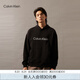 Calvin KleinJeans春秋男士經(jīng)典刺繡字母ck休閑純棉寬松連帽衛(wèi)衣40HM231 BAE-太空黑 M （建議130-150斤）