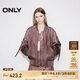 ONLY春夏做舊個性漸變棒球領(lǐng)寬松棉服外套女|124422003 HBZ 粉色漸變 L (170) /88A