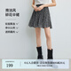 迪賽尼斯（DESIGNICE）2025年夏季新款通勤氣質(zhì)雪紡碎花短裙法式優(yōu)雅高腰半身裙 花色 XL
