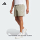 adidas簡(jiǎn)約舒適梭織運(yùn)動(dòng)健身短褲男裝夏季阿迪達(dá)斯官方 卵石銀灰 M