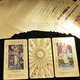 塔羅牌正版韋特經(jīng)典塔牌卡牌tarot防水初學(xué)典藏燙金78張教程說(shuō)明 【普通禮盒】金輝日月+贈品