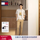 TOMMY JEANS【斜紋微彈】25春夏男裝修身商務通勤西褲長褲休閑褲20282 卡其色ACT -修身版-拍大一碼 34 (2.7尺)