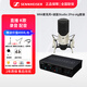 森海塞爾MK4 電容麥克風專業(yè)錄音棚話筒主播直播 艾肯U Solo聲卡套裝配音設備大振膜k歌電臺唱歌 MK4+迷笛聲卡Studio 2Pro otg套裝