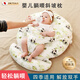 AILUKI日本寶寶斜坡枕嬰兒喂奶側躺哺乳墊新生兒0-1歲躺喂奶神器哺乳枕 【A類雙面款-可拆洗】小美熊貓帶 1x1x1號