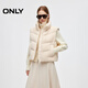 ONLY 2025冬季蓬松保暖毛絨立領(lǐng)短款馬甲羽絨服女|125452001