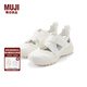無印良品（MUJI）男女通用運(yùn)動(dòng)涼鞋（男士/女士）男款女款 忍者鞋 鞋子 EKB12A3S 米白色 42 碼260mm L (2.0)
