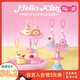 馬克圖布Hello Kitty毛絨香熏盲盒卡通兒童玩具掛件生日禮物女（單盒）