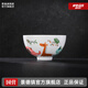 景德鎮(zhèn)官方陶瓷碗高溫白瓷兒童餐具整套碗盤生日禮物碗碟早餐杯禮盒送禮 童安餐具-森羅幻想曲-飯碗*2