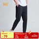 361°褲子夏季男休閑運(yùn)動褲跑步寬松健身九分褲束腳褲551924723-1