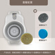 小項V1壁掛式智能洗澡機電動洗澡沐浴刷懶人搓澡神器自動搓背機 【5100mAh】珠光白+豬鬃毛刷