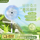 Meind電風(fēng)扇一級(jí)能效家用落地扇搖頭臥室宿舍靜音風(fēng)扇臺(tái)式遙控 天空白+智能遙控+1.2米線(xiàn)