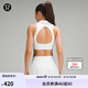 lululemon丨Collared Tennis 女士網(wǎng)球有領長款運動內(nèi)衣 B/C LW2E71S 白色 S /6
