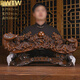 RWTW十八羅漢中式進(jìn)門玄關(guān)擺件如意客廳家居辦公室桌喬遷開業(yè)禮品 38cm 九龍戲珠如意(82*24*)
