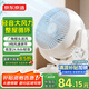 京東京造 [小云朵」空氣循環(huán)扇 廣角搖頭電風(fēng)扇家用節(jié)能桌面/臺(tái)式小風(fēng)扇空調(diào)伴侶輕音大風(fēng)量四季循環(huán)白色款