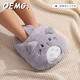 OEMG日式暖腳寶暖腳捂腳熱水袋充電式可愛(ài)毛絨電暖寶防爆女生暖寶寶冬 龍貓暖腳寶