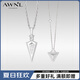 AWNL【蘇見信同款】時(shí)空之箭北歐M隕石項(xiàng)鏈男吊墜生日禮物送男友 時(shí)空之箭纜繩鏈款+引力場