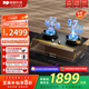 德普凱信（Depelec）2025年新品灶具D5MAX防干燒5700w飯店級(jí)大火超溫自動(dòng)熄火一鍵爆炒雙邊定時(shí) 【防干燒】【5.7KW】D5MAX灶具天然氣黑色