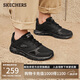 斯凱奇（Skechers）男鞋夏季軟底透氣軟底運(yùn)動(dòng)鞋休閑鞋跑步鞋健步鞋232398