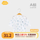 Aengbay昂貝 新生嬰兒兒衣服夏季薄款0-3月夏裝上衣超薄透氣純棉和尚服 考拉寶寶 59