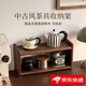 褐本黑胡桃木桌面收納架杯子茶具書本客廳櫻桃木實(shí)木多層置物架博古架 【格物】置物架黑胡桃木 榫卯結(jié)構(gòu) 整裝發(fā)貨