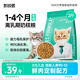 凱銳思幼貓貓糧1-4月奶糕全價(jià)幼貓糧離乳期與孕期天然糧2斤
