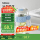 物生物（RELEA）玻璃杯大容量水杯女高顏值咖啡杯防燙泡茶杯子茶水分離杯生日禮物