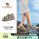 駱駝（CAMEL）夏季戶外魔術(shù)貼涼鞋男女溯溪涉水速干沙灘鞋子F14B162007