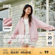 森馬（Semir）迪士尼米奇系列外套女連帽寬松2025春季新款刺繡夾克松弛顯瘦廓形 橡皮粉61216【俏皮粉】 M 160/84A