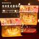 駱易家生日快樂(lè )驚喜折疊紅包創(chuàng  )意發(fā)光音樂(lè )利是封儀式感禮物送對象 生日快樂(lè ) 6卡位（放520/600元）