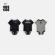 耐克（NIKE）官方男童紐約洋基隊(duì)MLB嬰童連體衣(3件)秋季哈衣HM3926 410深藏青 73cm 12