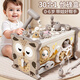 貝杰斯嬰兒玩具0-1-3歲蒙氏早教益智一歲寶寶周歲生日禮物過(guò)家家百寶箱