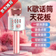 TLXT話筒音響一體麥克風(fēng)兒童無線藍(lán)牙可充電全名唱歌話筒手機(jī)電視通用 標(biāo)準(zhǔn)版【玫瑰金】送充電線 官方標(biāo)配