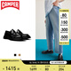 看步（CAMPER）Walden新款男鞋多色復(fù)古樂福鞋增高商務(wù)通勤戶外軟底休閑皮鞋 黑色019 42 寬腳/高腳背建議拍偏大一碼